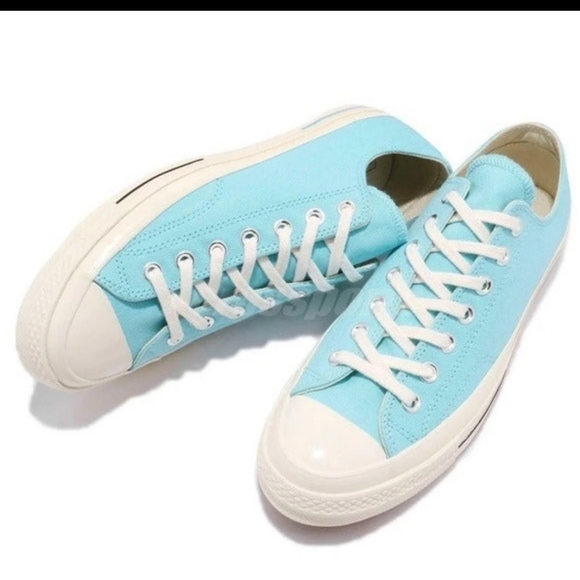 Converse Chuck Ox 70s Light blue Sneakers - Picture 3 of 6